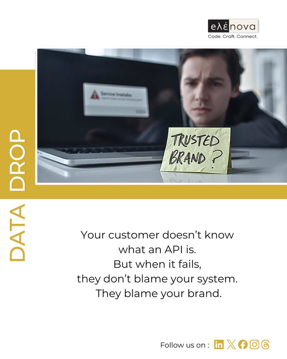 elenova_solns's tweet photo. Trust isn’t lost through scandals anymore.
It’s lost through friction.
#CustomerTrust #UXStrategy #DigitalBranding #TechSystems #eλέnova https://t.co/kVb77cSdOT