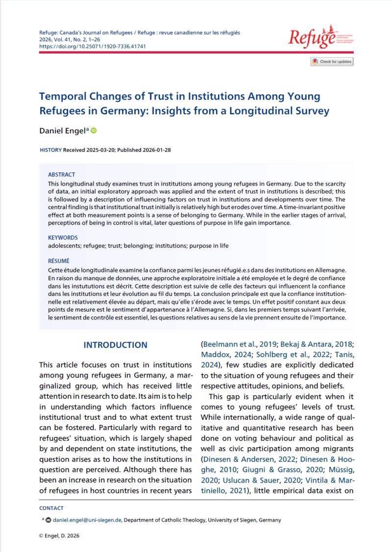 Refuge: Canada's Journal on Refugees tweet media