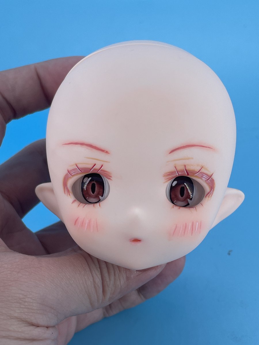 dollfiecreation's tweet photo. Trying a lighter Color scheme ~~

用淺色一點的顏色畫～～

#diy #ドルフィードリーム #doll #bjd #dollfiecreation #dd #dollfie #dollfiedreamsister https://t.co/Uag5aXg6TA