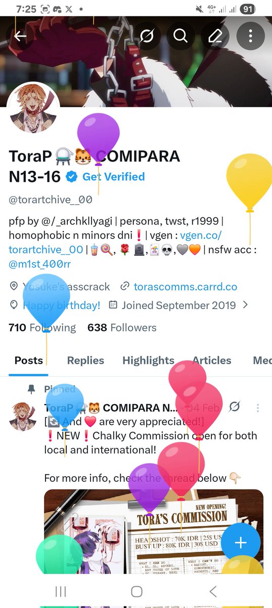 ToraP ⚗️🐯 COMIPARA N13-16 tweet media