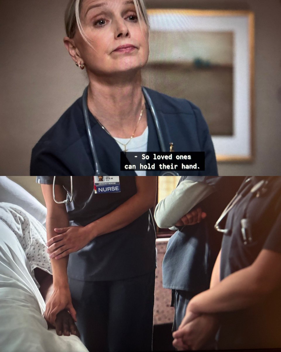 oh my god. i fucking love this show, i started crying. rest in peace louie #PittSpoilers