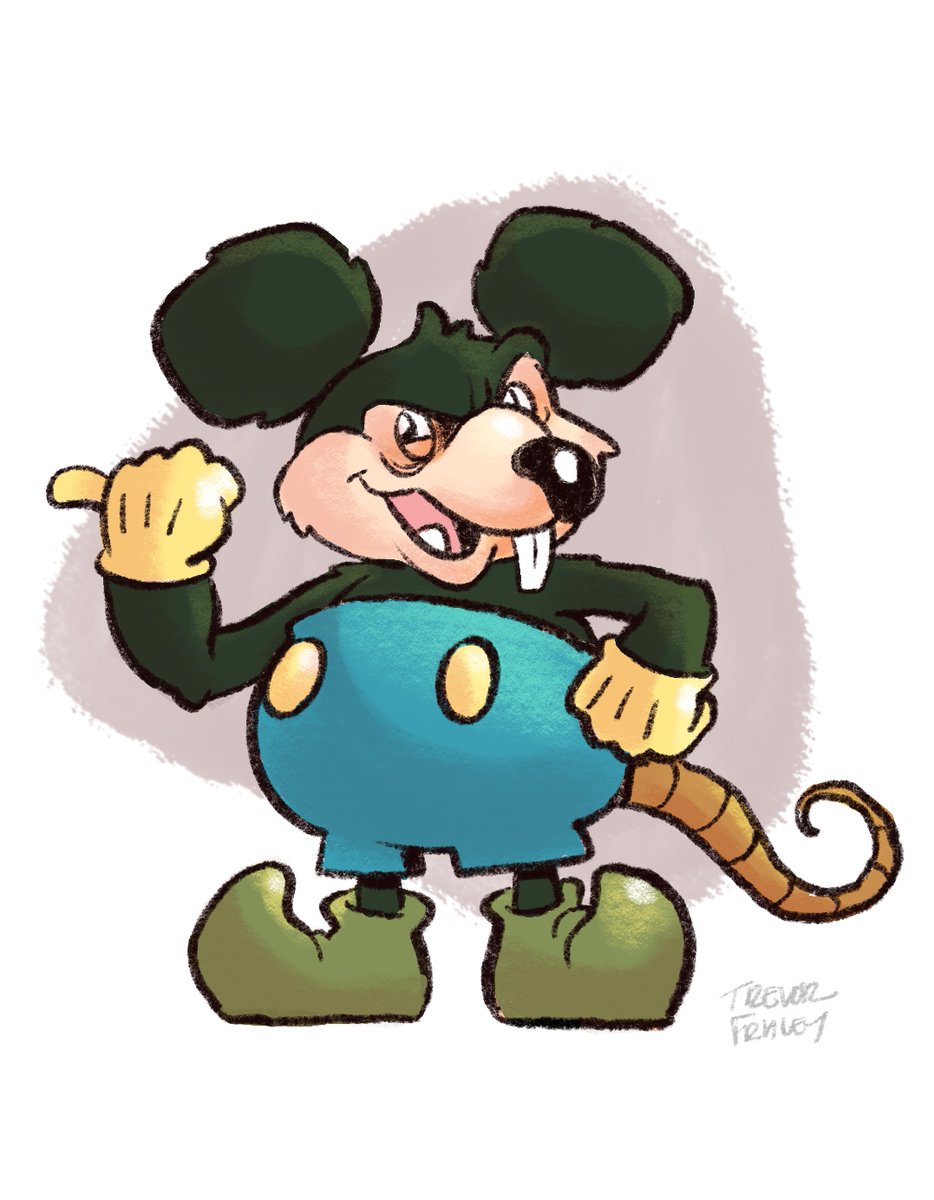 Yall sleep?

I feel like Mickey Mouse should have a Wario.  

Ricky Rat.