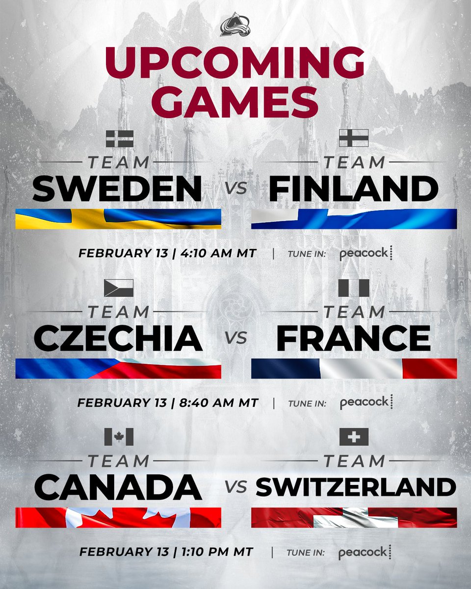 x - Colorado Avalanche tweet media