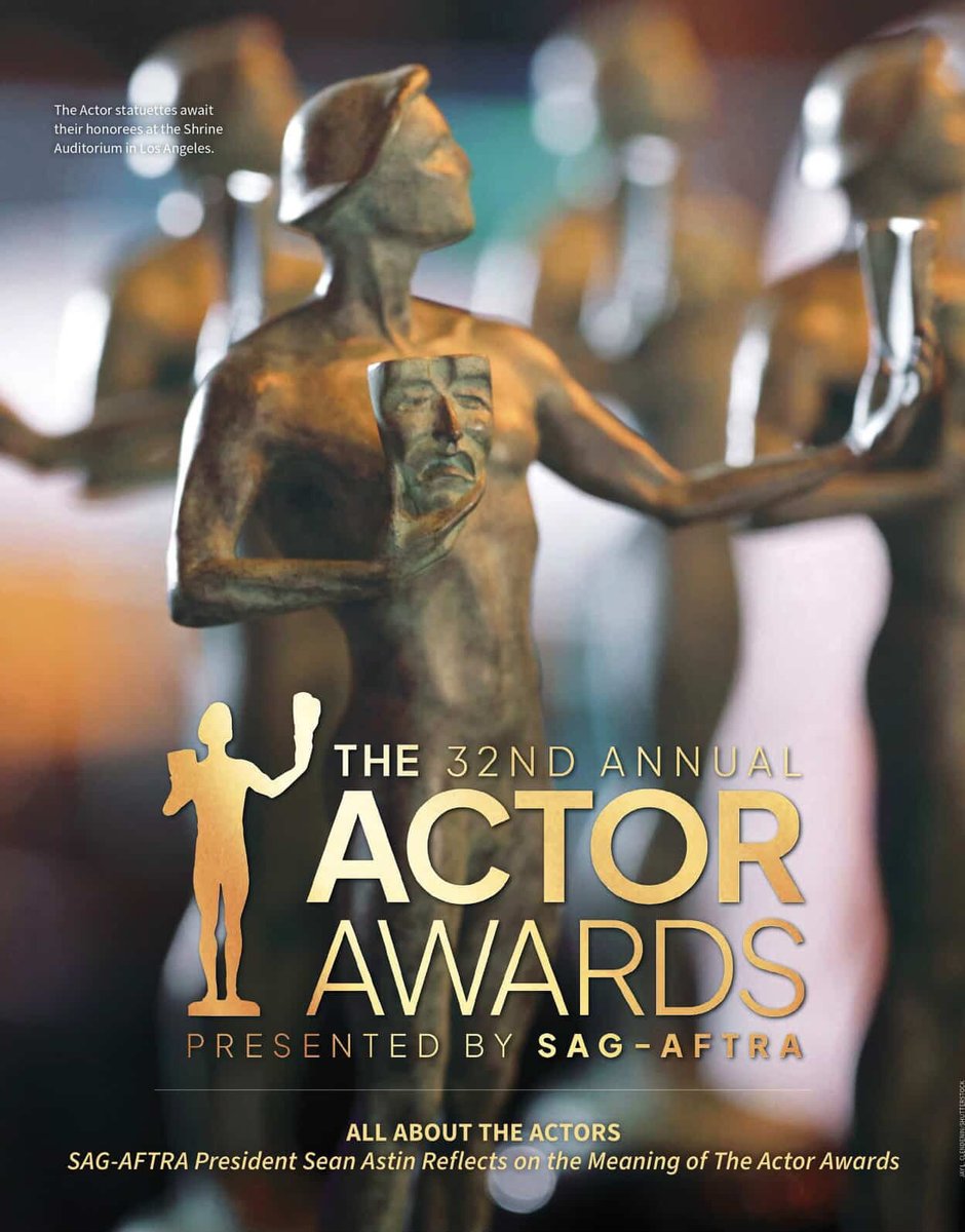 TConnorStorrie's tweet image. Connor Storrie featuring in The chapter of The 32ND Annual ACTOR AWARDS viewer guide in SAG-AFTRA DIGITAL SPECIAL Issue 2026. He will also attend The 32ND Annual ACTOR AWARDS presented by SAG-AFTRA

⏰Clock the date

SUNDAY, March 1, 2026
LIVE ON NETFLIX
#connorstorrie #sagaftra
