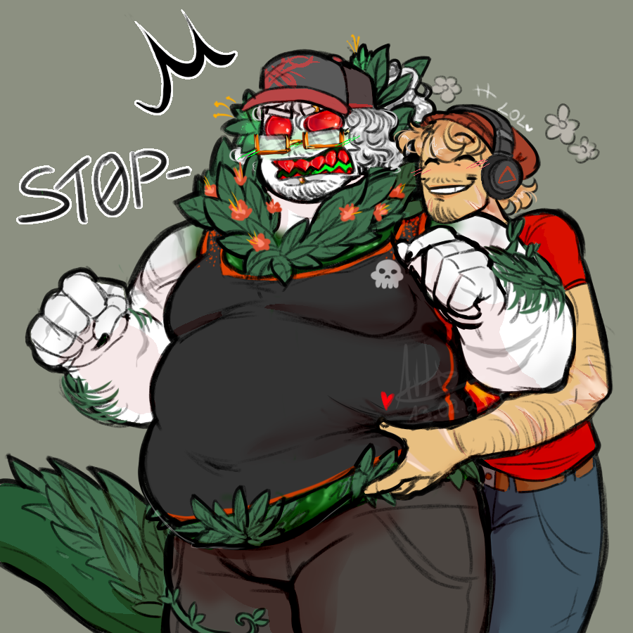 ArchiArtia's tweet image. !!Post Canon!! (AU) Griefer slop (with a side of Toxichero)........I love fat men....

more in comments......
#blocktales #toxichero