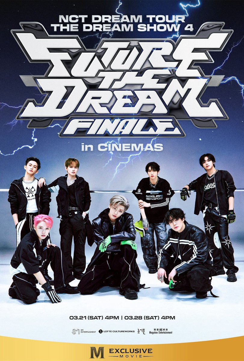 2026 NCT DREAM TOUR <THE DREAM SHOW 4 : FUTURE THE DREAM> FINALE in CINEMAS

เวิลด์ทัวร์ครั้งที่ 4 ของ NCT DREAM
2026 NCT DREAM TOUR <THE DREAM SHOW 4: FUTURE THE DREAM> FINALE กำลังจะมาถึงโรงภาพยนตร์!

ด้วยการแสดงที่หลากหลายและการจัดเวทีสุดตระการตา