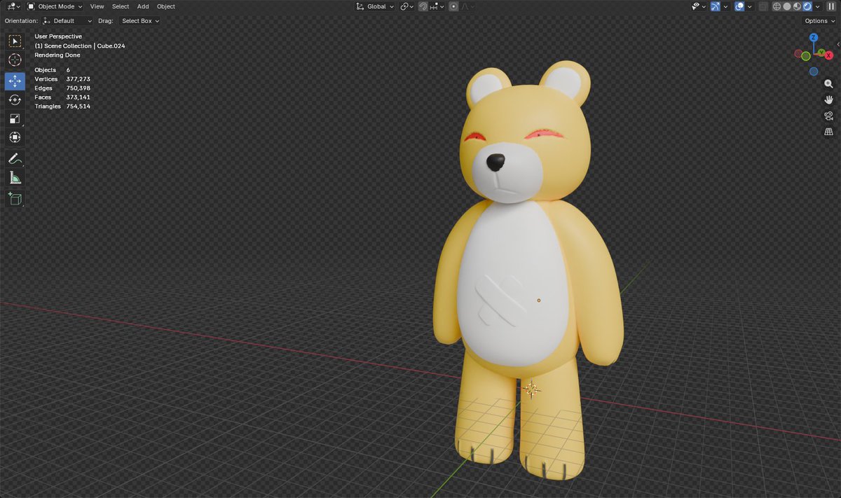 هادي | مصمم 3D tweet media