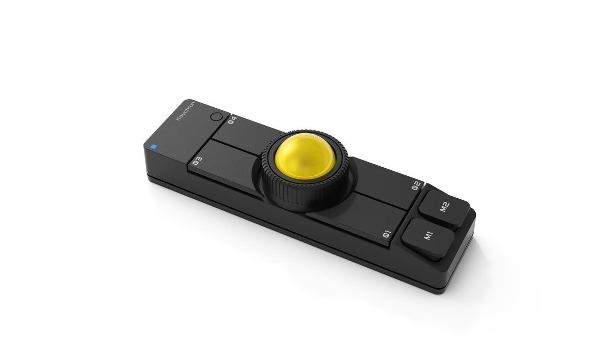 25mmトラックボールのパープル、イエロー、ホワイトも新たに追加します