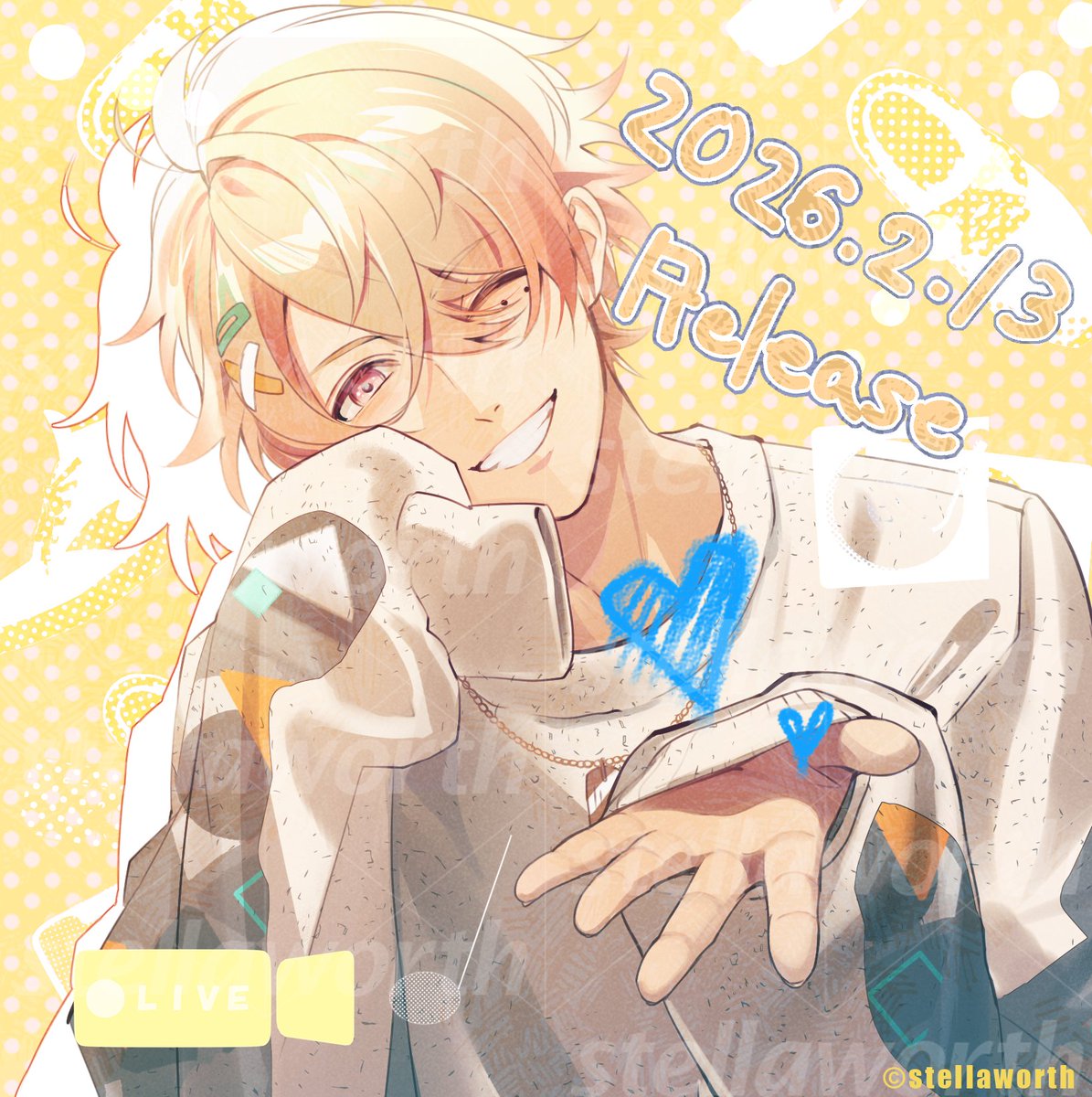 ╭━━━━━━━━━╮ 発売記念イラスト公開💛° ╰━v