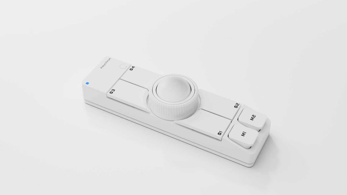 25mmトラックボールのパープル、イエロー、ホワイトも新たに追加します