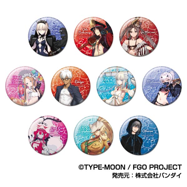 ☆新着☆ 【Fate/Grand Order】 グリッターCANバッジ A BOX グリッター