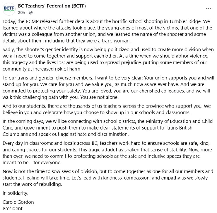 Lisa Beare tweet media