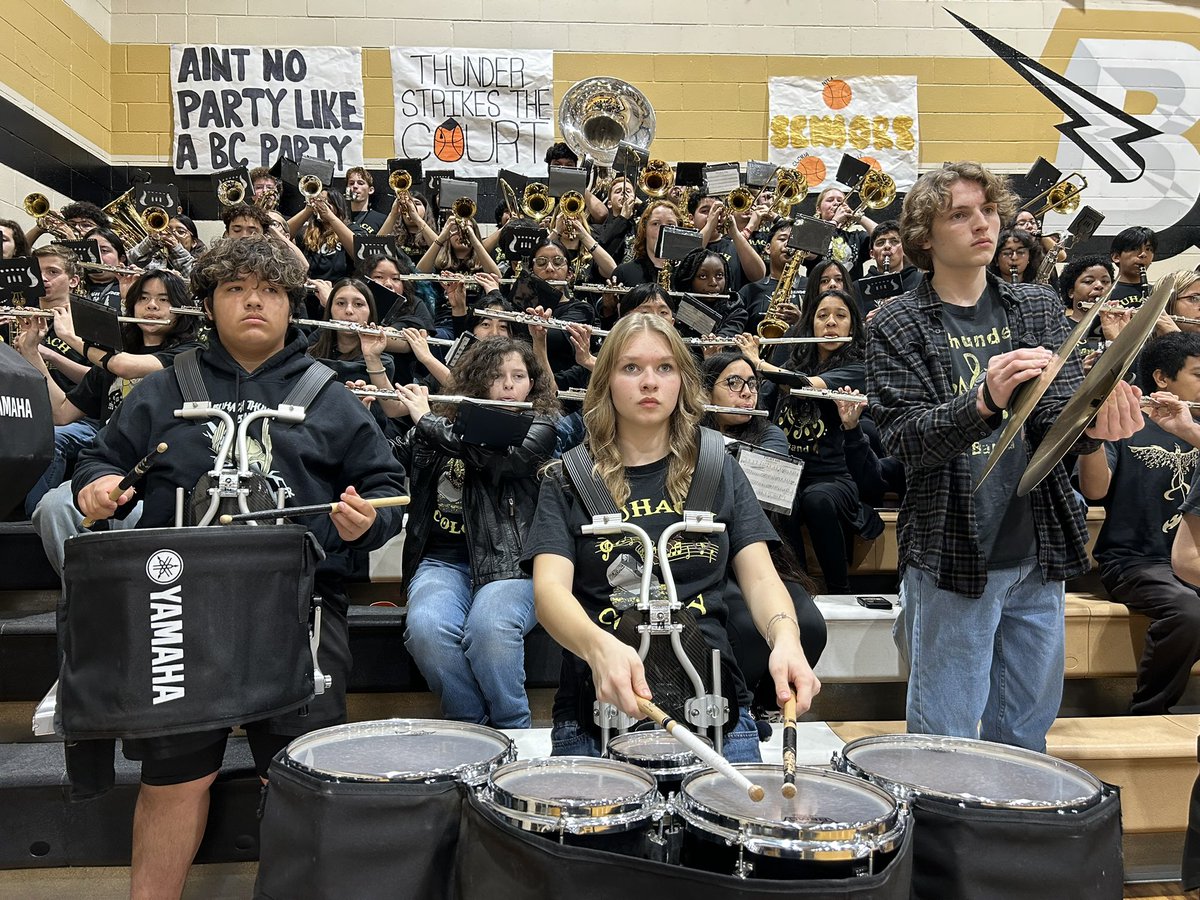 BCHS Thunder Band tweet media