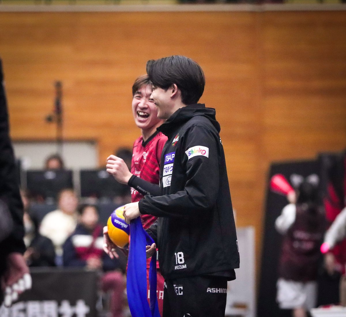 2026.2.8 リクルートスタッフィング リック＆スー旭川体育館
#上林直澄 選手
#中道優斗 選手
#ウルフドッグス名古屋 
#ヴォレアス北海道