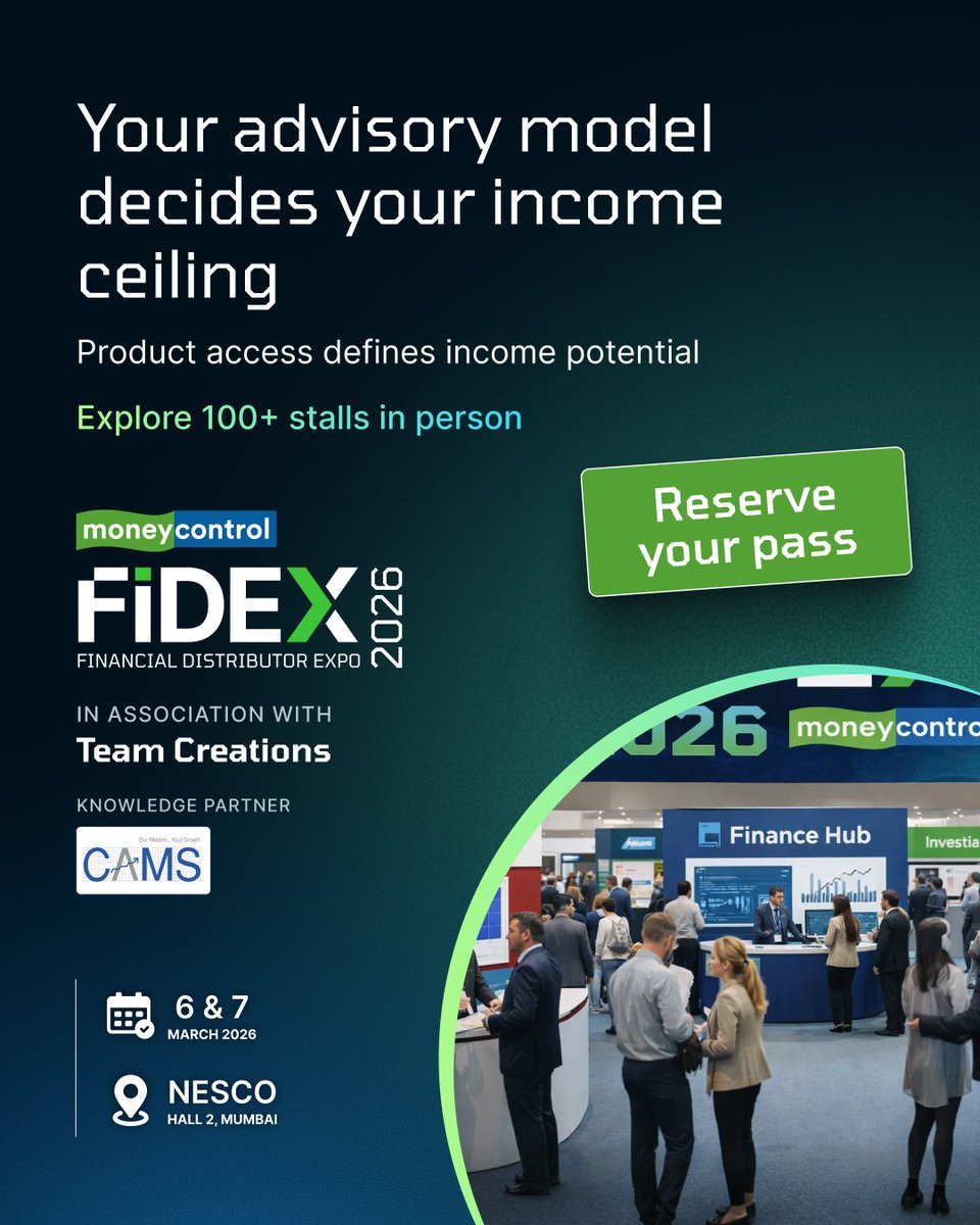 FidexIndia's tweet photo. Your advisory model decides your income ceiling.

Product access defines income potential.

Explore 100+ stalls. Expand your advisory universe. Elevate your scale.

Reserve your pass:
👉 https://t.co/GbC98Zo3P7 https://t.co/T040T18me9
