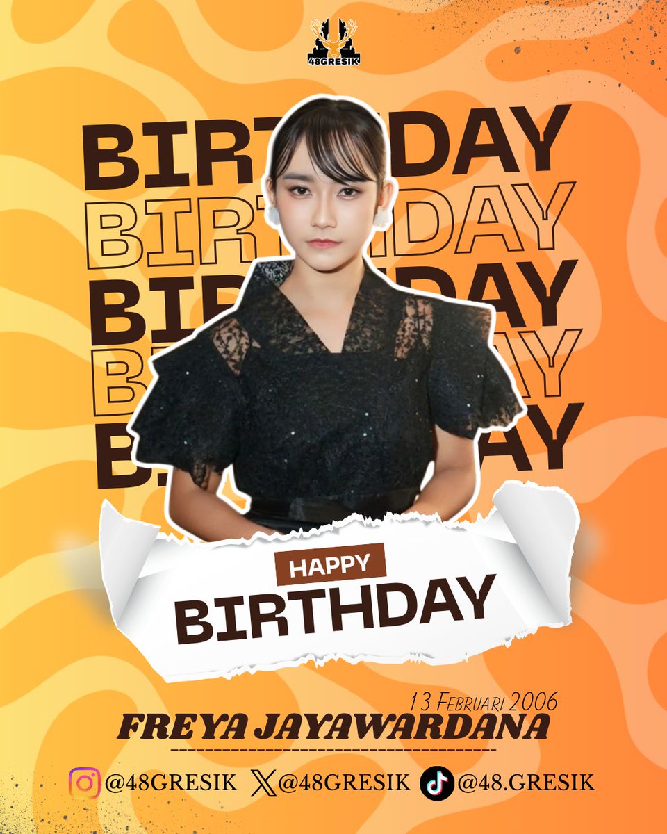 Selamat ulang tahun <a href="/Freya_JKT48/">Freya Jayawardana</a> 🎉 Semoga tahun ini membawakanmu lebih banyak cinta, tawa, dan pencapaian baru. Teruslah bersinar di atas panggung dan dalam hati penggemarmu. 🌟🎂 

#48Gresik
#FreyaDwiDasa
#AbhiUdayaVimsati