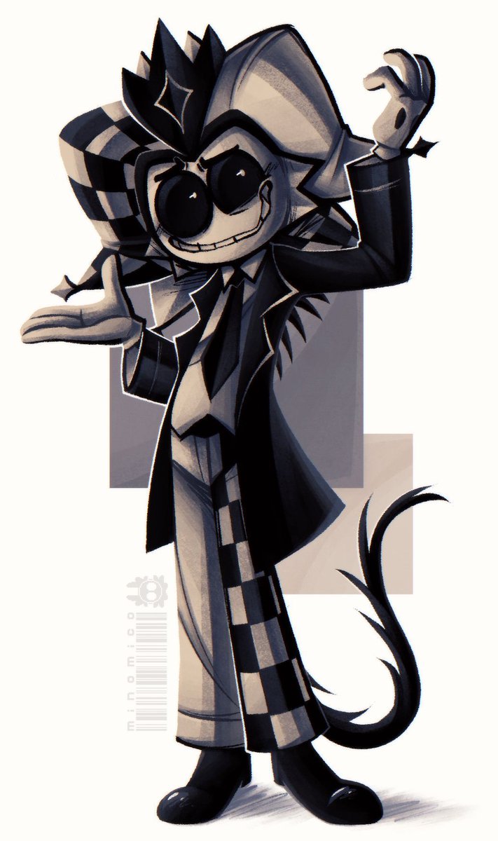 minomico_'s tweet photo. silly jester #oc #art https://t.co/cm9ovUsKK4