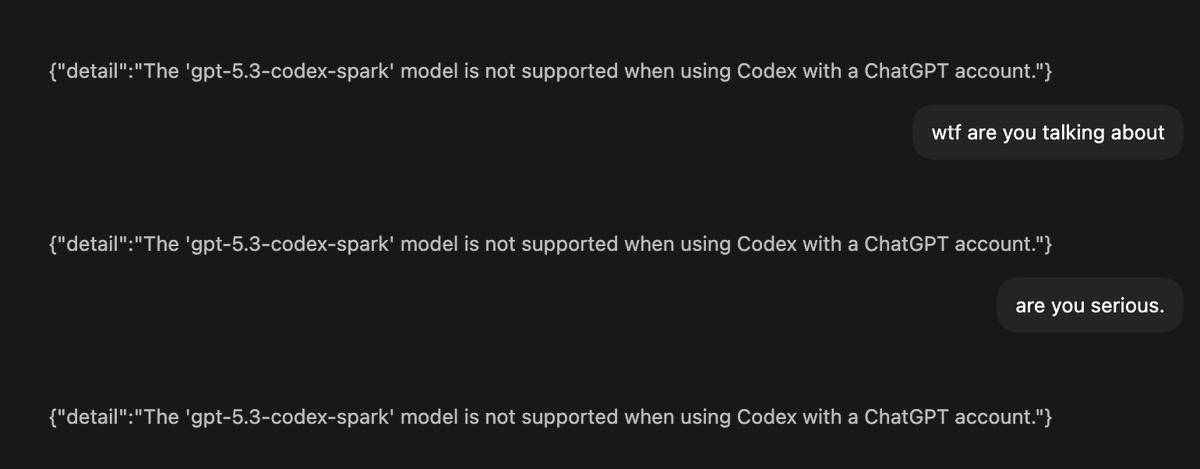 salparadi's tweet photo. @OpenAI must be getting hammered right now. https://t.co/BNjdYogXz0