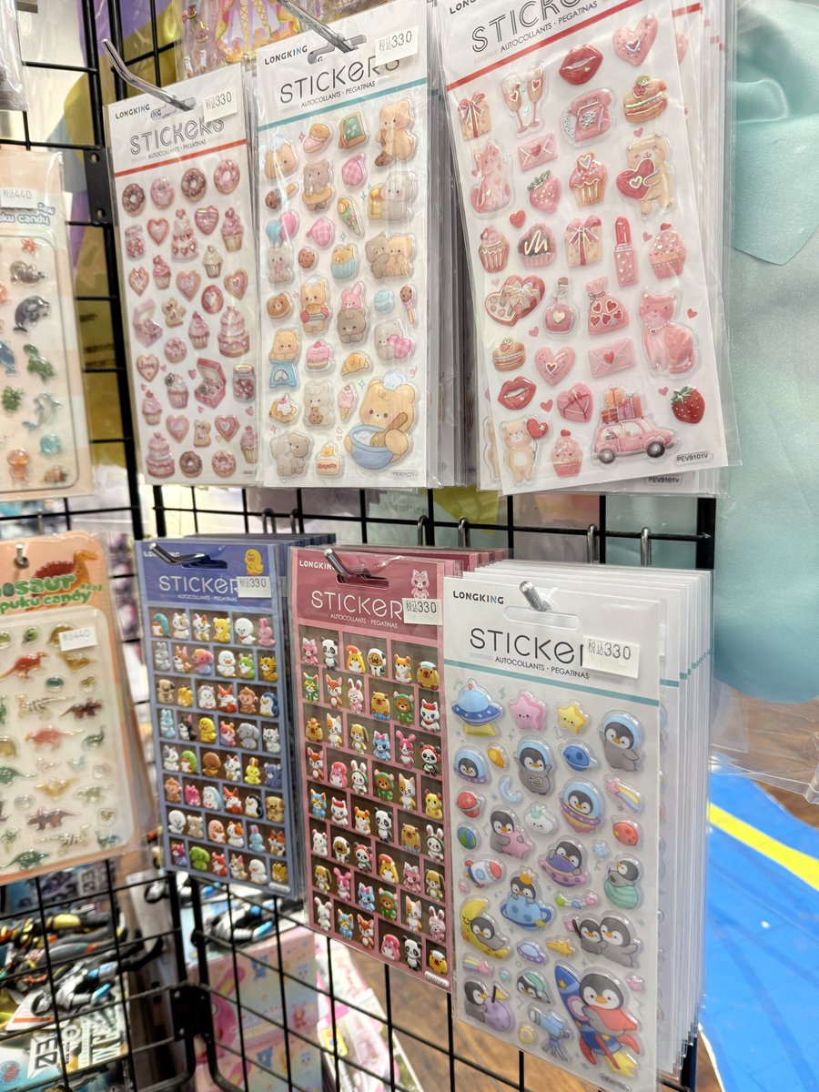 新入荷のお知らせ✨】 ぷにぷに可愛い！『ステッカーズ』のシールが