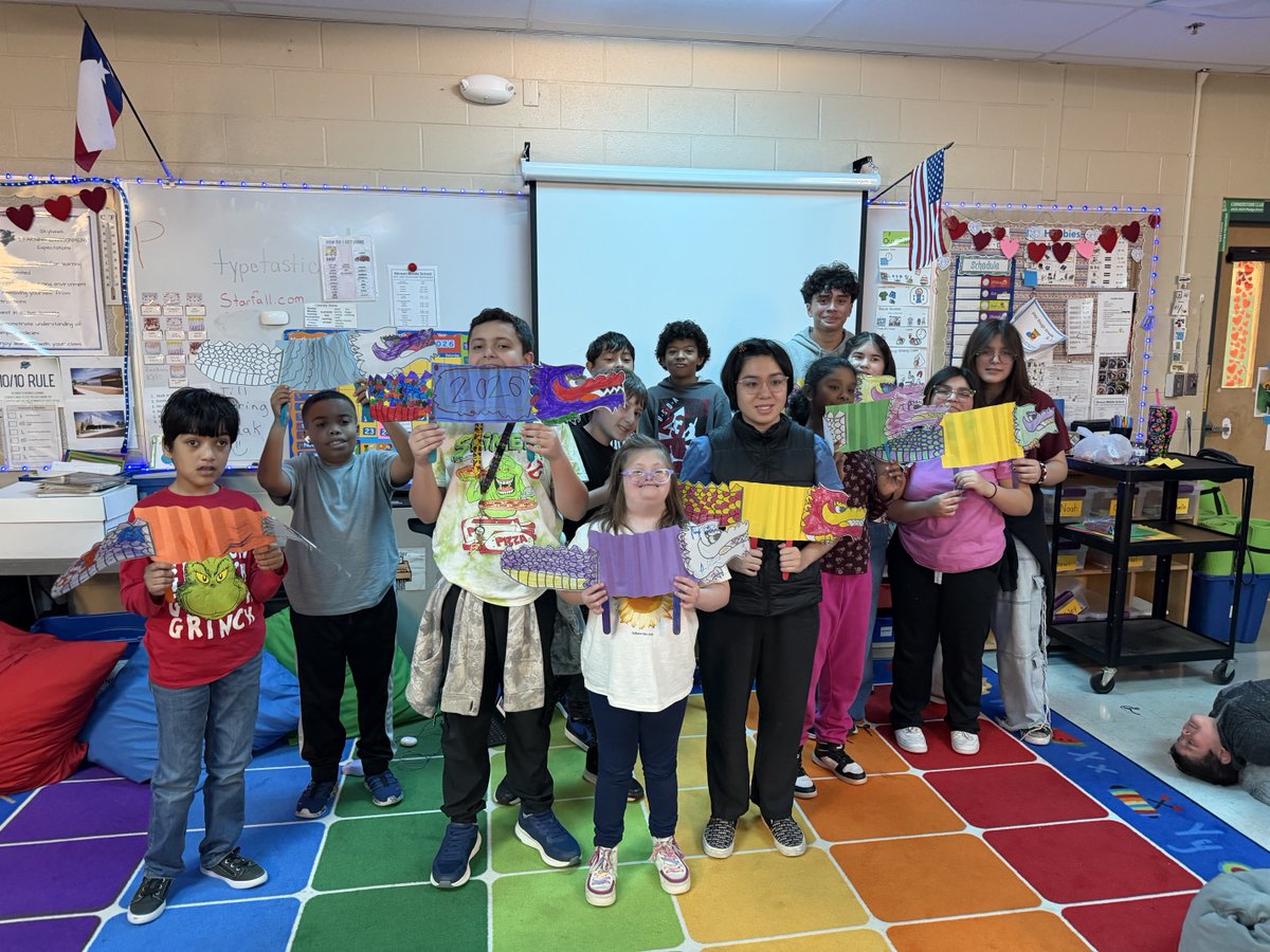 #SkyhawkPride #ThankYouMsTrevinoandClass #WeLearnedAboutChineseNewYear