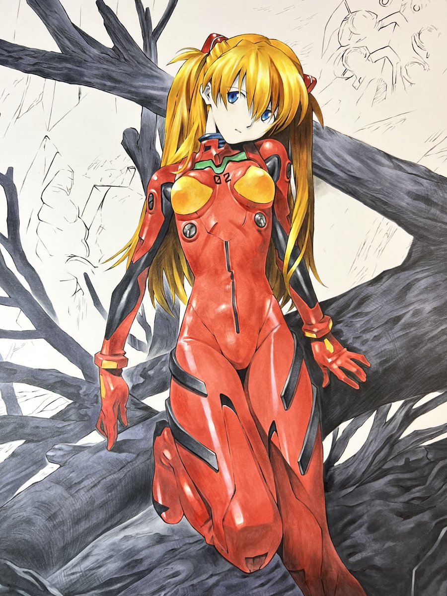 ponmaru_523's tweet photo. 複製原画買う金ねーから、描くタイプ

#エヴァンゲリオン 
#エヴァ好きな人と繋がりたい 
#イラスト https://t.co/CfJBnv2RzL
