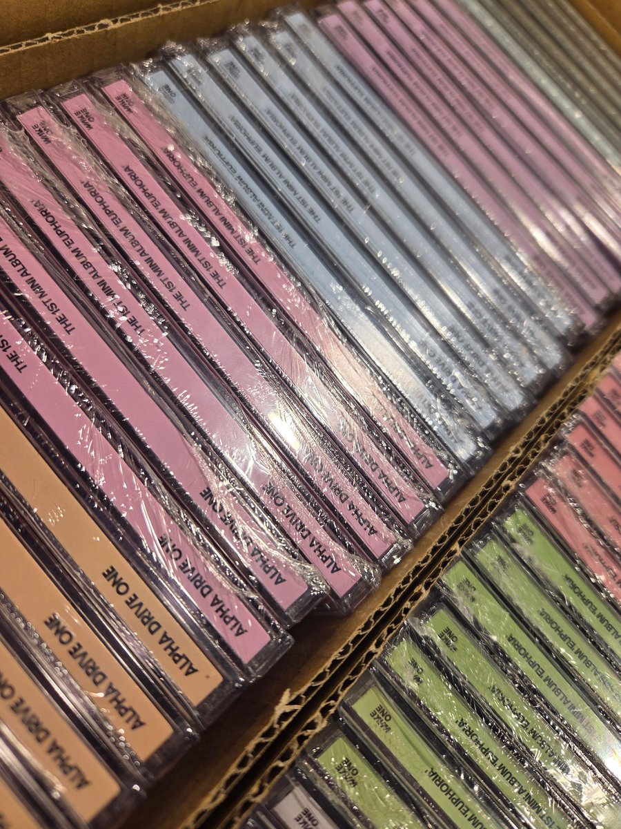 ALPHADRIVEONE】 1st Mini Album『EUPHORIA』 限定特典付きJEWEL CASE