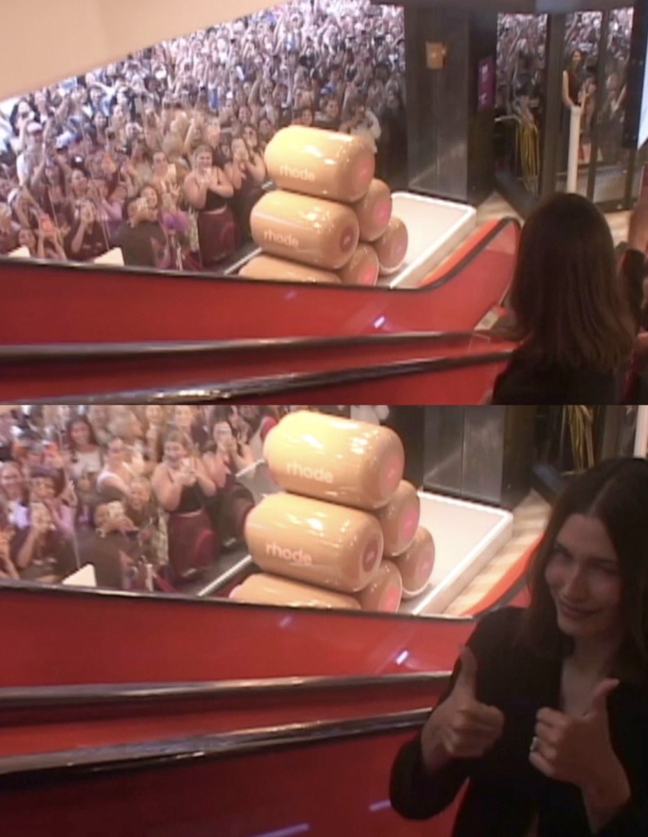 hailey’s reaction to hailey fever 😭😭