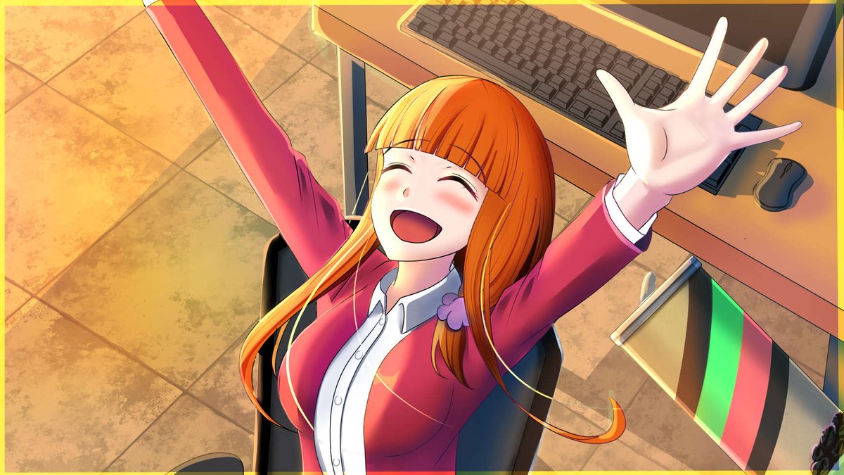 HoodMakers's tweet photo. 5月のおでライ沖縄で体験版公開予定『MET@OUT』のイベントCGを紹介。#ノベルゲーム https://t.co/TMtZmwr0XF