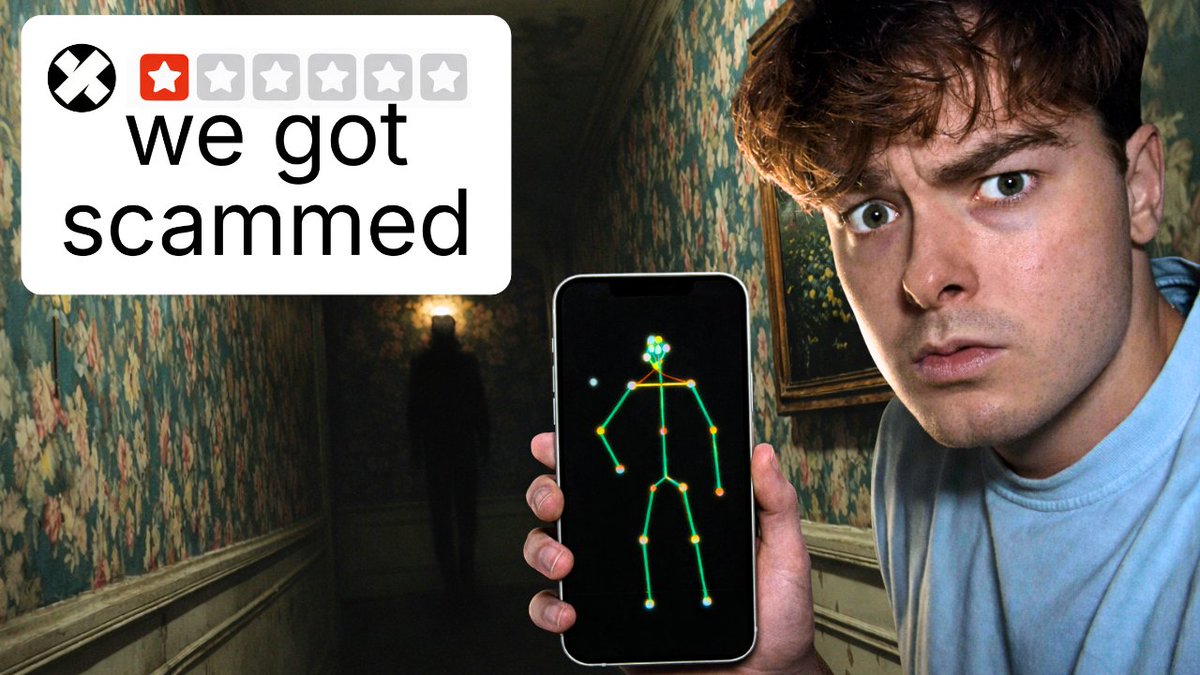 JakeGhost_'s tweet photo. New video out now + Giveaway!!👇🏼👇🏼

I bought and tested every single app in the App Store at America’s most haunted mortuary and funeral home😈

How to enter to win a FREE EMF detector:
1. Subscribe on YouTube
2. Follow on Insta
3. Like and comment on my instagram post https://t.co/JlRjMC2QEC