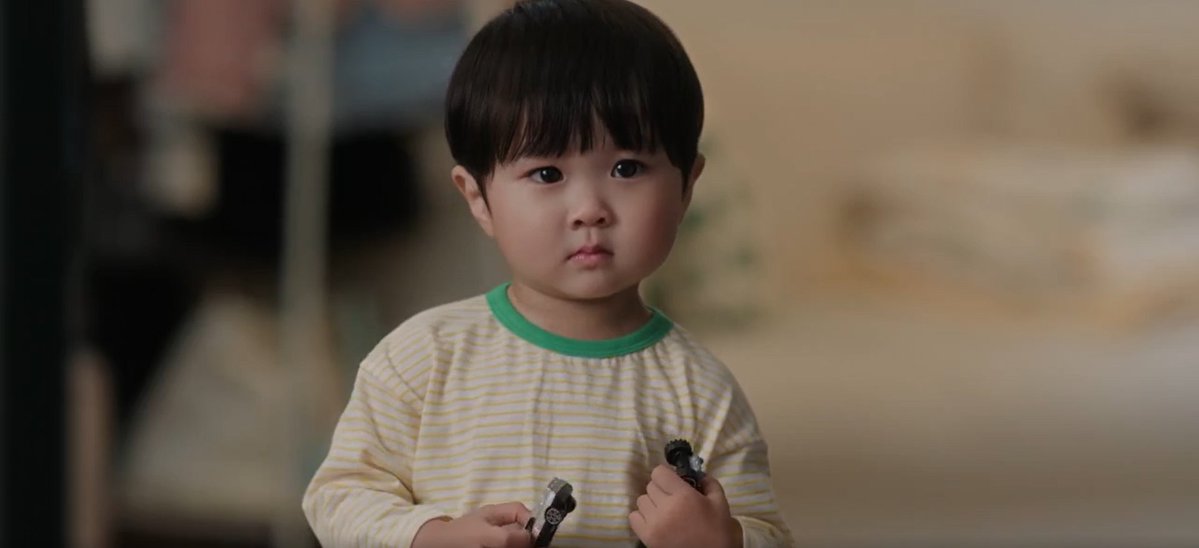 kdramamiss's tweet image. baby woojoo he's so precious