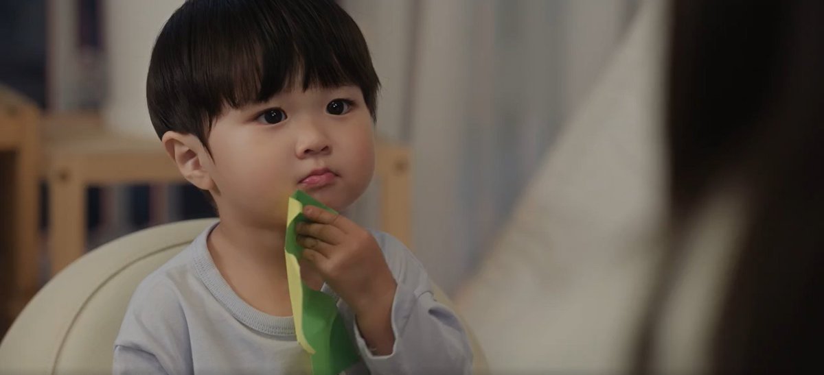 kdramamiss's tweet image. baby woojoo he's so precious