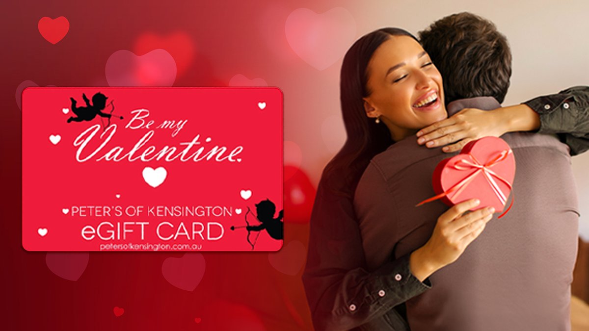Make a grand, romantic gesture this Valentine’s with a Peter’s Of Kensington gift card. From  perfumes to PJ’s, they’re sure to find something they love (almost as much as you). Our eGift Cards are delivered instantly or whenever you like.  shorturl.at/zqpiY #Valentines