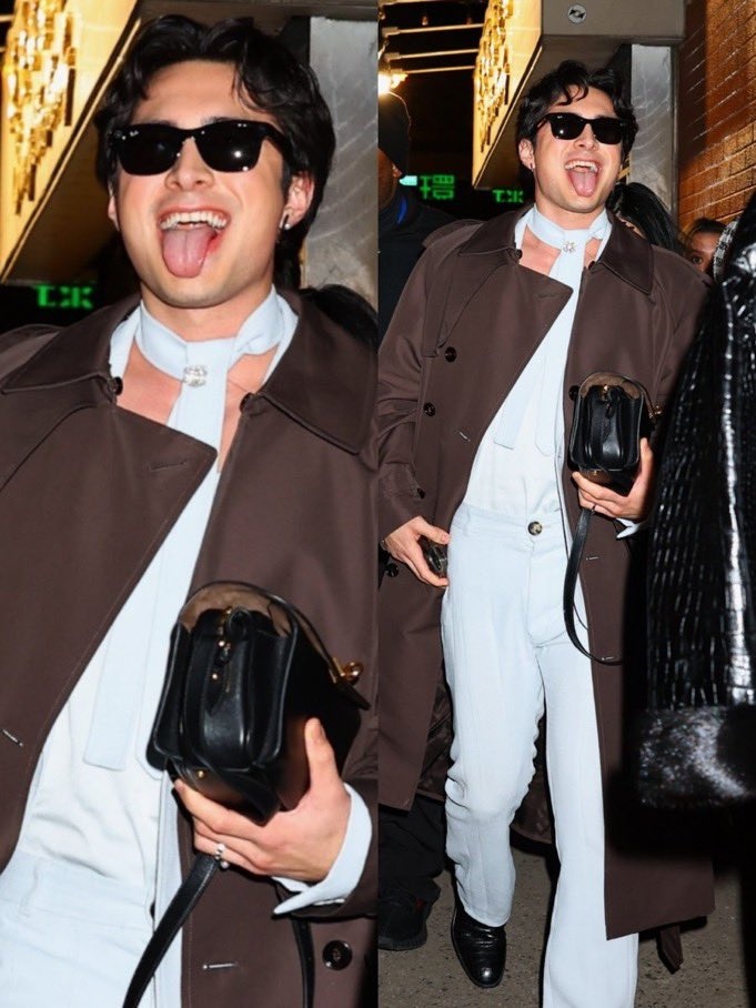 BOY IF YOU DONT PUT THAT TONGUE AWAY I'M GOING TO BITE IT