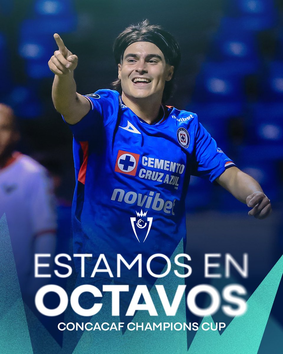 CRUZ AZUL ESTÁ EN OCTAVOS DE CONCACAF 💙
