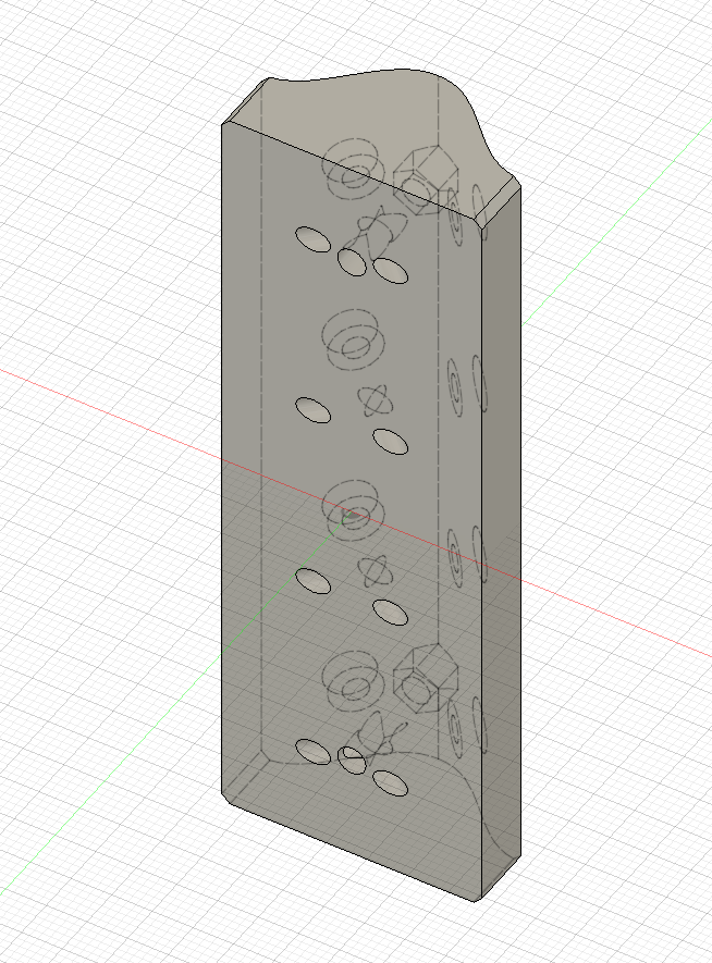 うちの外壁材（ガルバリウム小波板）の曲面に合わせた「SESAMEフェイスPro AI時代版」のマグネット台座を3Dプリンターで作りました。Seriaのネオジム磁石8個を圧入してステン皿ネジ2本で裏蓋に固定しています。ベストポジションが見つかるまで自由に場所を移動できるから安心。