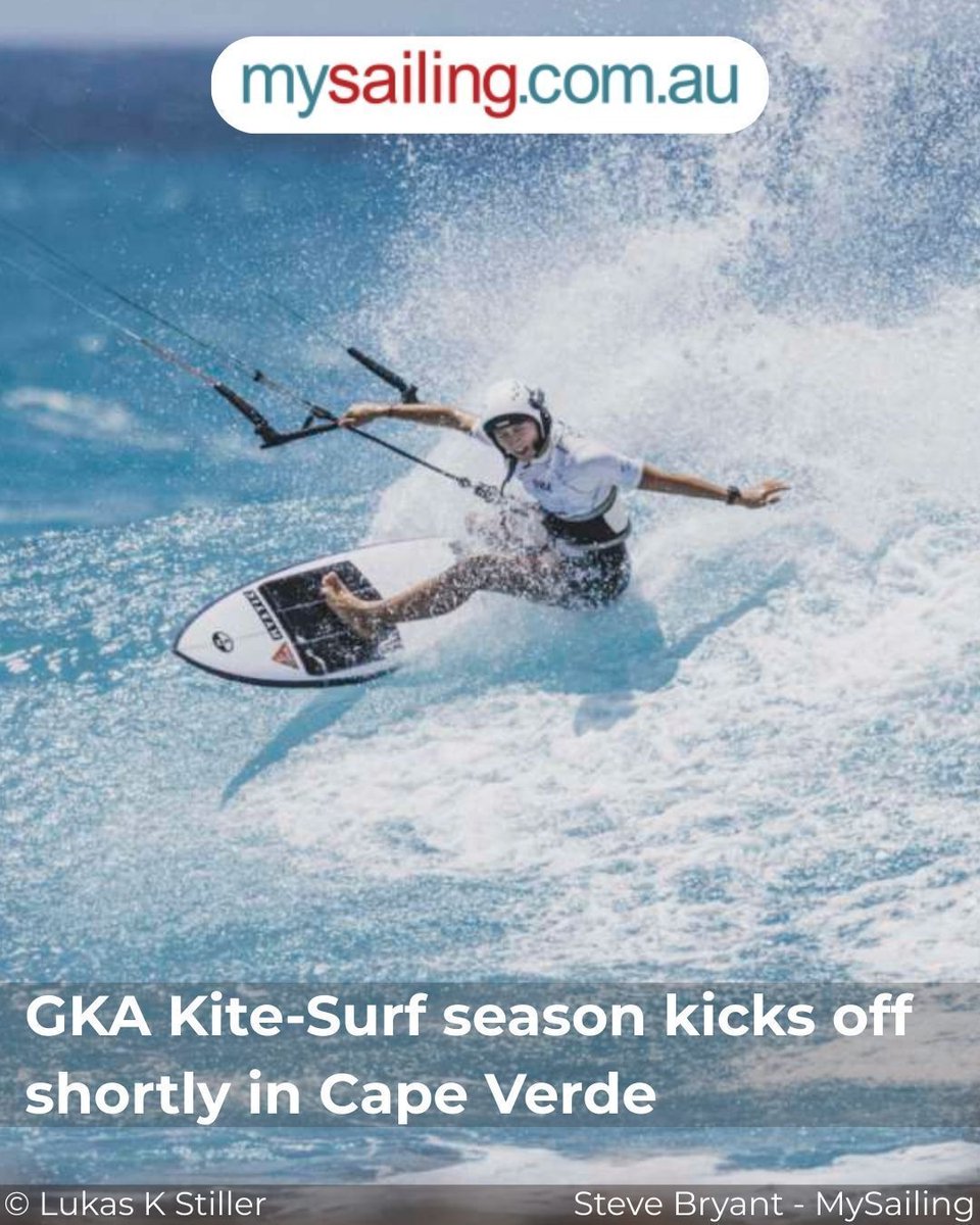 The 2026 GKA Kite-Surf season kicks off shortly in Cape Verde buff.ly/lt8xQ0v 

Sailors from 13 countries gear up for an exhilarating competition in Cape Verde.

#gkakiteworldtour #Sailing #Kitesurfing #Australia