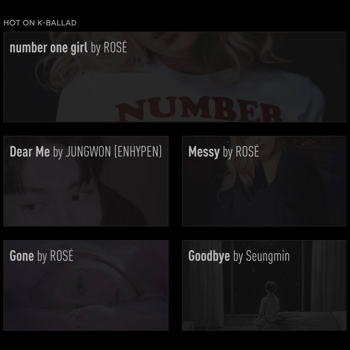 #GeniusCharts | #JUNGWON of <a href="/ENHYPEN/">ENHYPEN OFFICIAL</a> debuts on the Genius Korea charts for the first time with a solo credit! 

His new self-composed song “Dear Me” debuts at #2 on the daily K-Ballad chart! 

genius.com/Jungwon-enhype…