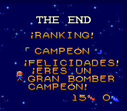 ¡¡¡¡Ya está disponible la traducción de Super Bomberman 4 para SNES!!!!
Basada en la traducción de Svambo.
#SuperBomberman #SNES #Español

traduccionesmax1323.blogspot.com/2026/02/160-su…