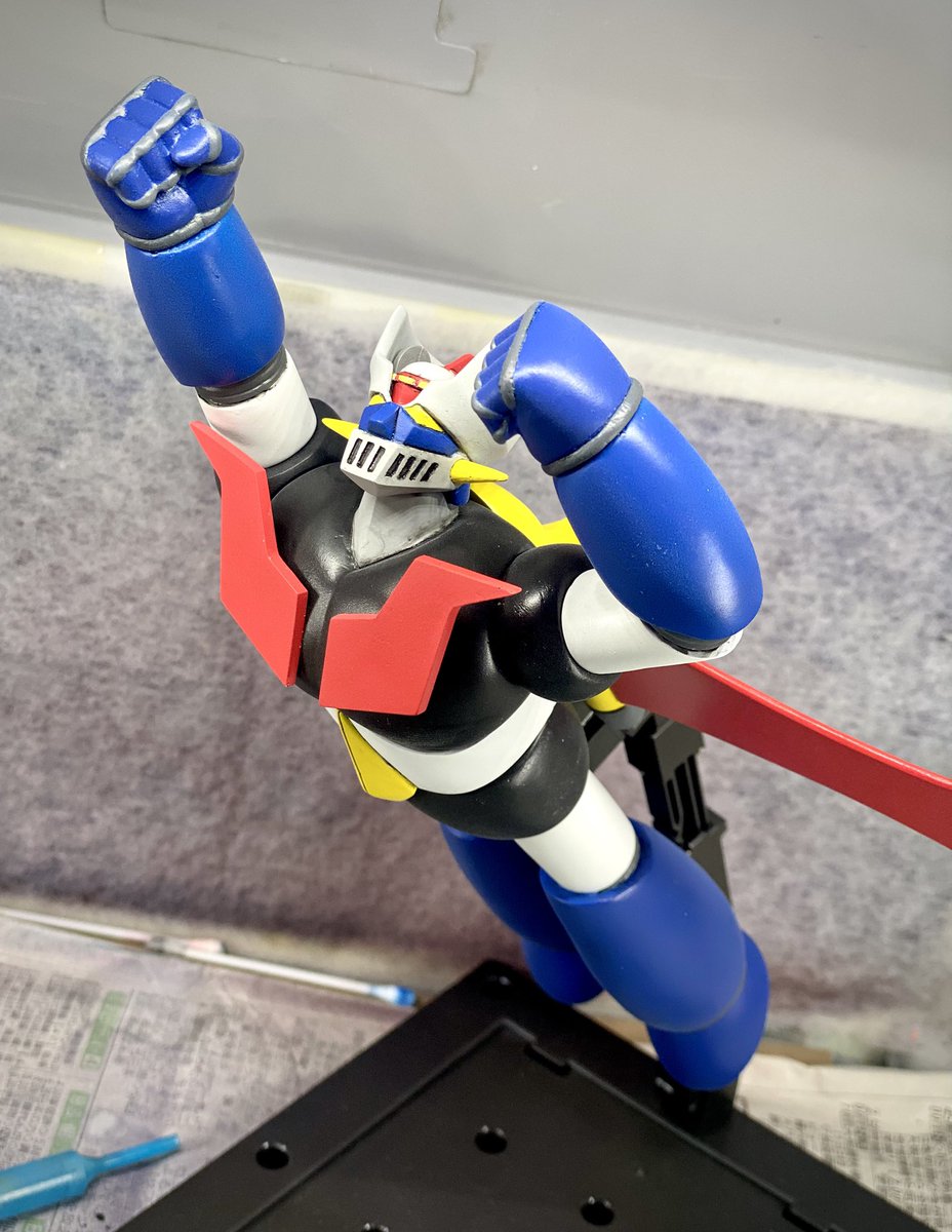 RT @msrrm329: #買って塗装したガレージキット見たい スパロボしかない😊