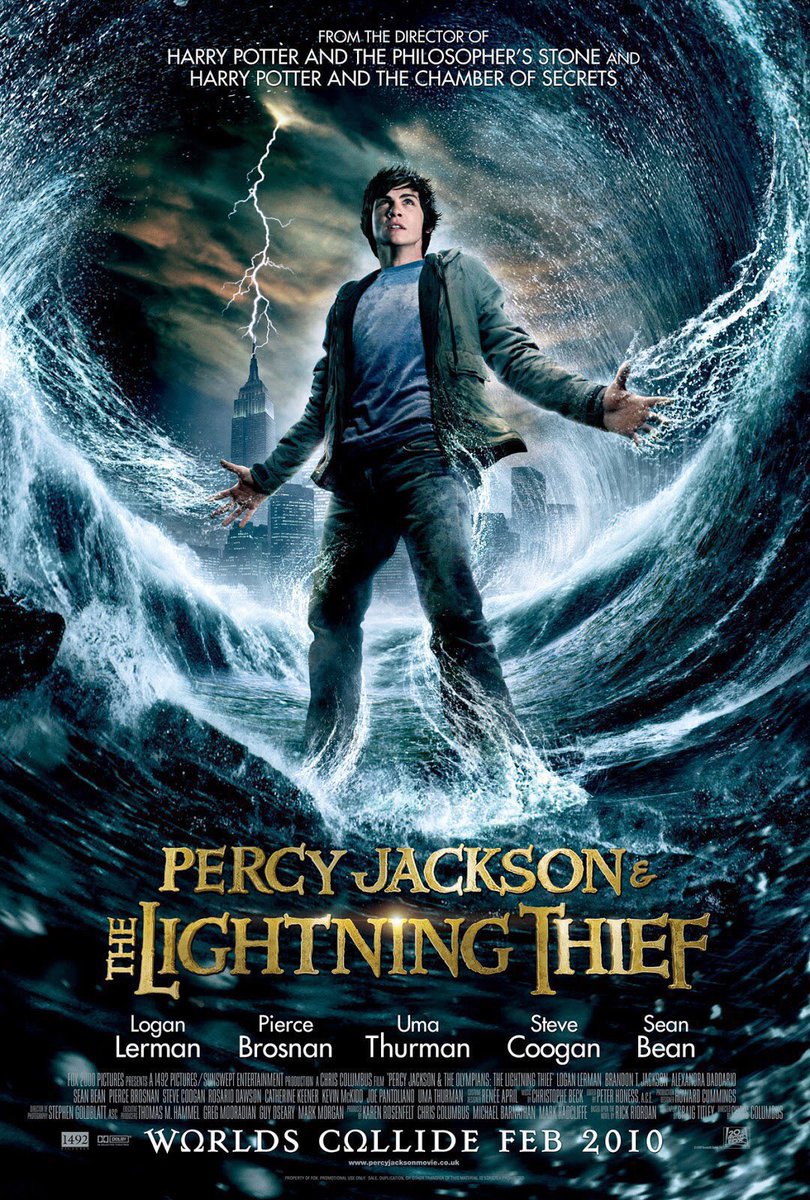 FilmNewsNos's tweet photo. 🎬MOVIE HISTORY: 16 years ago today, February 12, 2010 the movie ‘Percy Jackson &amp; the Olympians: The Lightning Thief’ opened in theaters!

#LoganLerman #AlexandraDaddario #BrandonTJackson #JakeAbel @rosariodawson #SteveCoogan #UmaThurman @PierceBrosnan #CatherineKeener #SeanBean https://t.co/RlEabNBMVn