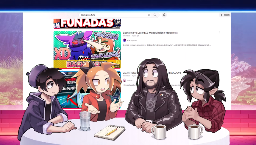 la cabra haciendo historia chat: