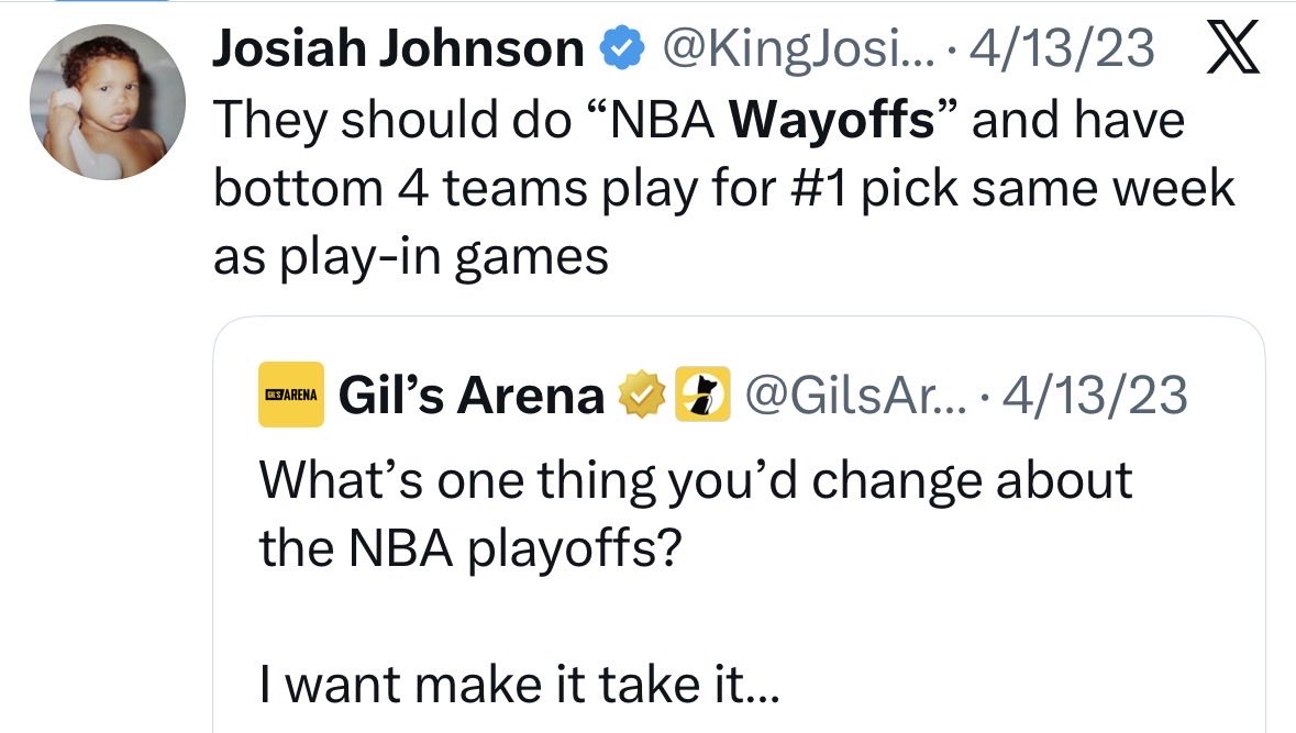 Tell Adam Silver to bring me my money!