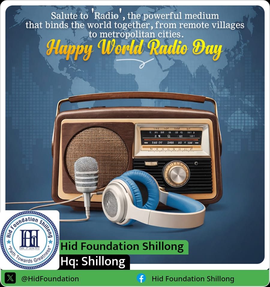HidFoundation's tweet photo. Happy World Radio Day!🎙️ Once upon a time,radio played a crucial and vital role in spreading information &amp; entertainment.Even today,it remains a powerful medium, connecting people and communities worldwide. Life feels lonely without radio. It's such a big part of our daily vibe! https://t.co/tL2olUTeWM