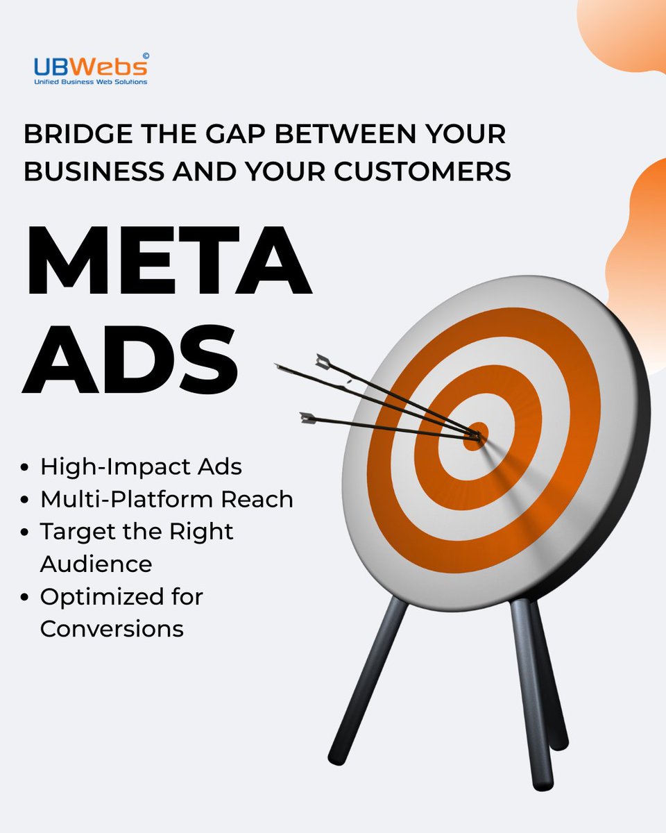 SolutionsUbweb's tweet photo. Your customers are out there — are you reaching them? 🎯UBWebs uses powerful Meta Ads to target the right audience and turn clicks into real conversions. 🚀Let’s grow your business. #MetaAdsExperts #InstagramAds

📞 +91-9090101072
✉️ info@ubwebs.com
🌐 https://t.co/EKbl7pJcxp https://t.co/BQN4hdlPWO