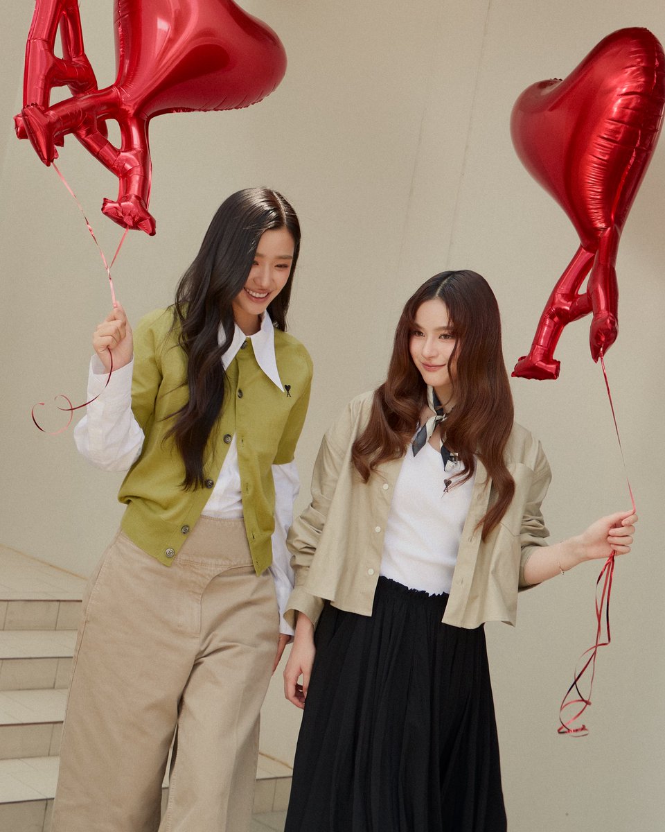 คู่หูคนสวย! ตู ต้นตะวัน <a href="/tontawan_t/">ㄸu</a> และ พรีม ชนิกานต์ <a href="/primiily1_/">primiily</a> แท็กทีมถ่ายทอดความรู้สึกของช่วงเวลาที่ได้อยู่เคียงข้างกัน ผ่าน ADC Balloon จาก Ami Paris ในฤดูกาลแห่งความรัก

#ELLEThailand
#AmiParis
#tontawan #primiily