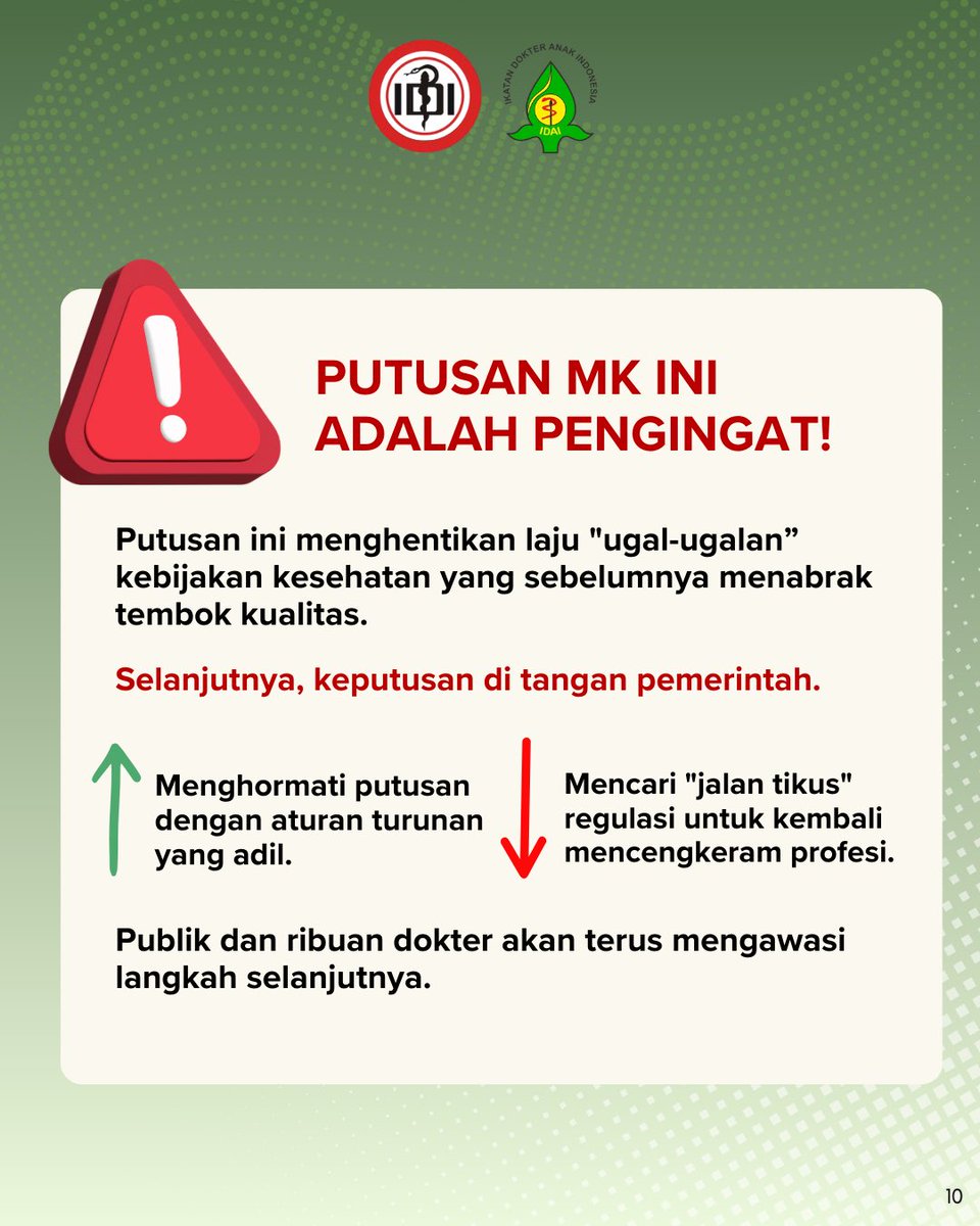 idai_tweets's tweet image. Mari kita perjuangkan bersama.

#IDAI
#IndonesiaPediatricSociety