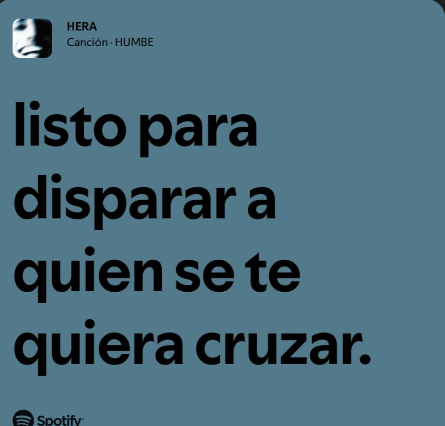 humbe no viene a Culiacán solo pq no podría cantar esta parte de Hera