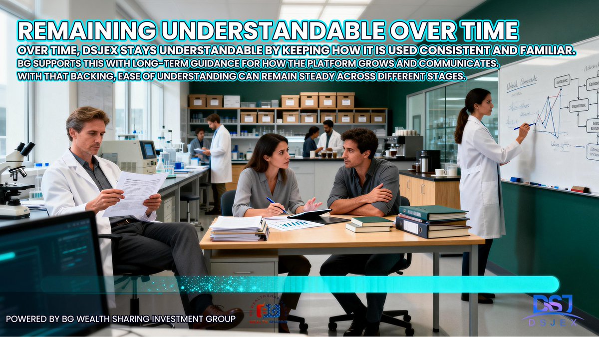 DSJExchange_'s tweet photo. 🎯 Understanding matters more when it lasts.
🌐 At DSJEX, consistent use means you never need to relearn every step.
🔗 BG’s long-term guidance keeps the platform recognizable and steady.

#DSJEX #BG #UnderstandableOverTime #ConsistentExperience https://t.co/zCZr7eix5e