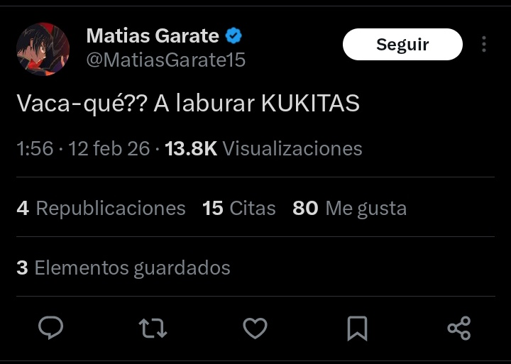 BastianArg's tweet photo. @MatiasGarate15 este pide justicia social ahora? https://t.co/gXJOm2hOeC