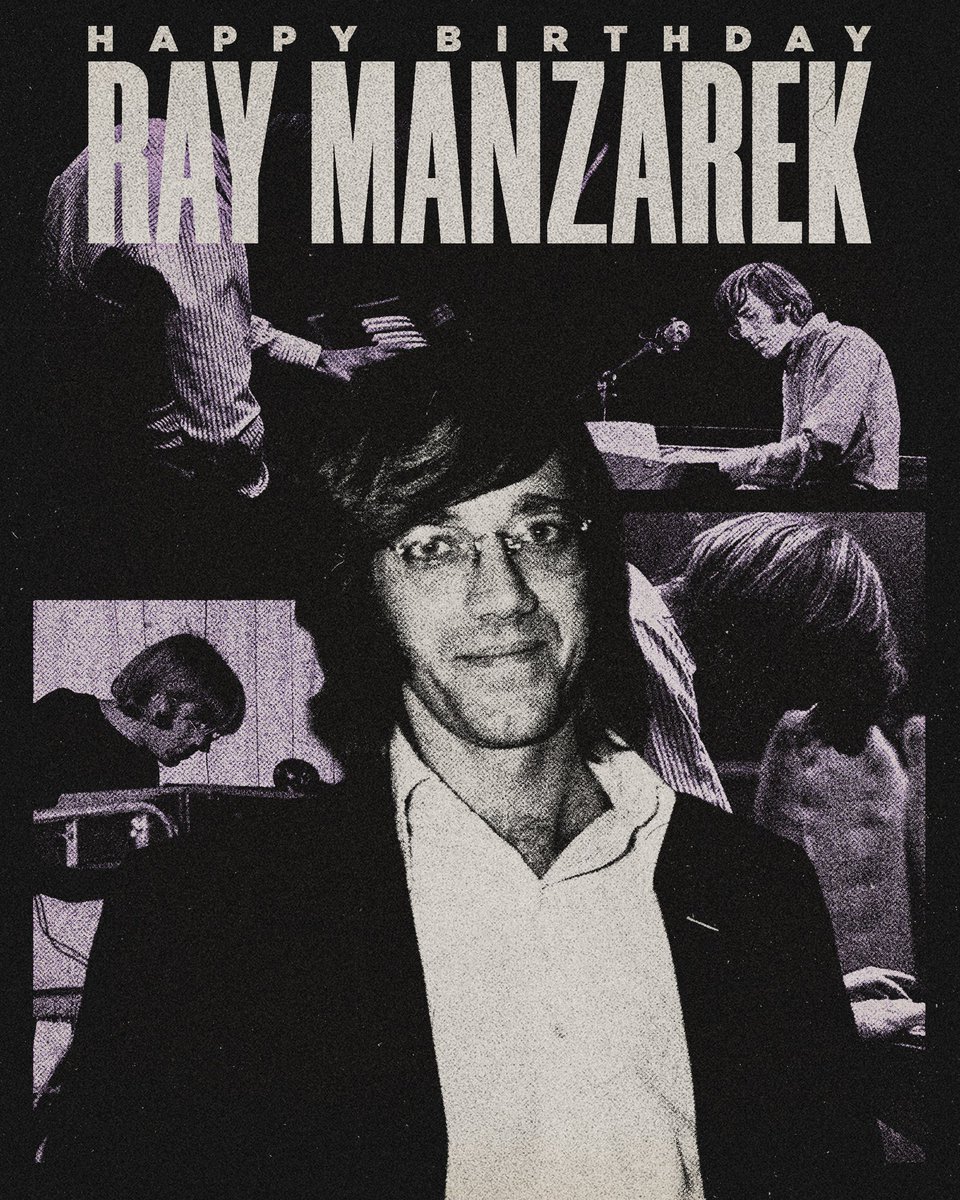 Feliz cumpleaños al incomparable Ray Manzarek, el teclista cuya magia definió el sonido de The Doors.

Desde el órgano hipnótico de “Light My Fire” hasta las texturas inquietantes de “Riders on the Storm”, las teclas de Ray trajeron influencias del jazz, el blues.